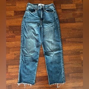 Hollister Curvy Straight Leg Jeans